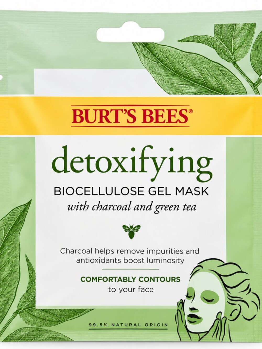 $3 Add-On Burt’s Bees Detoxifying Gel Mask For Clear Smooth Refreshed Skin